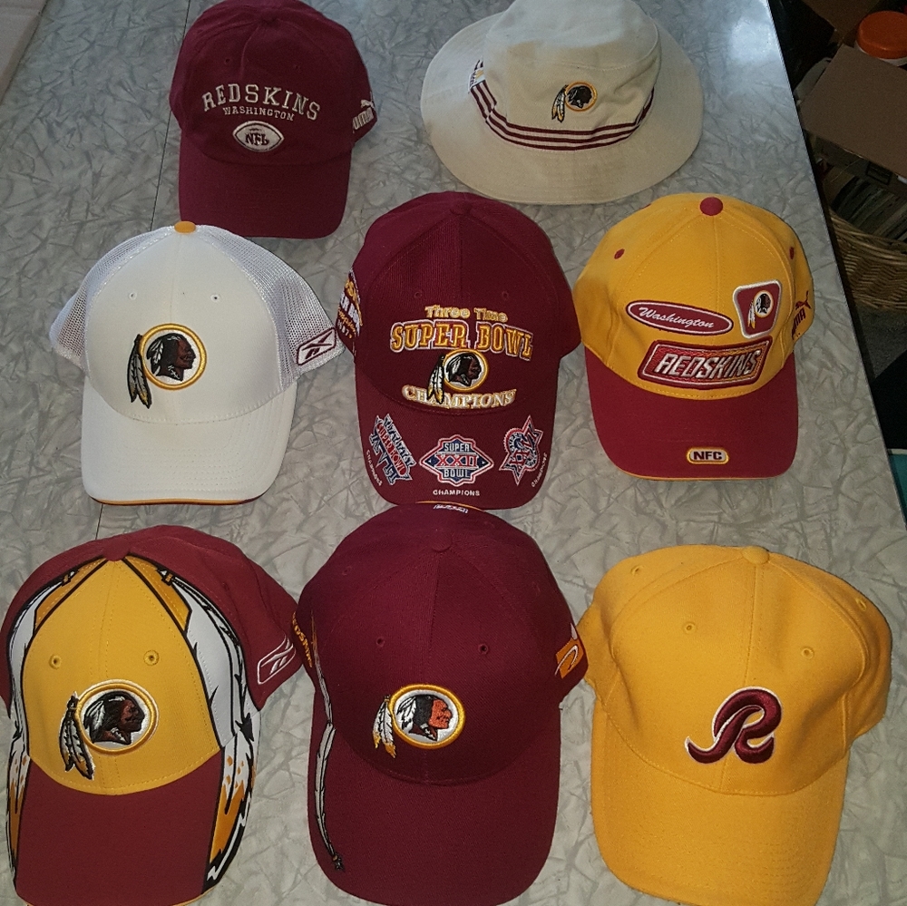 Vintage Washington Redskins Hat Lot